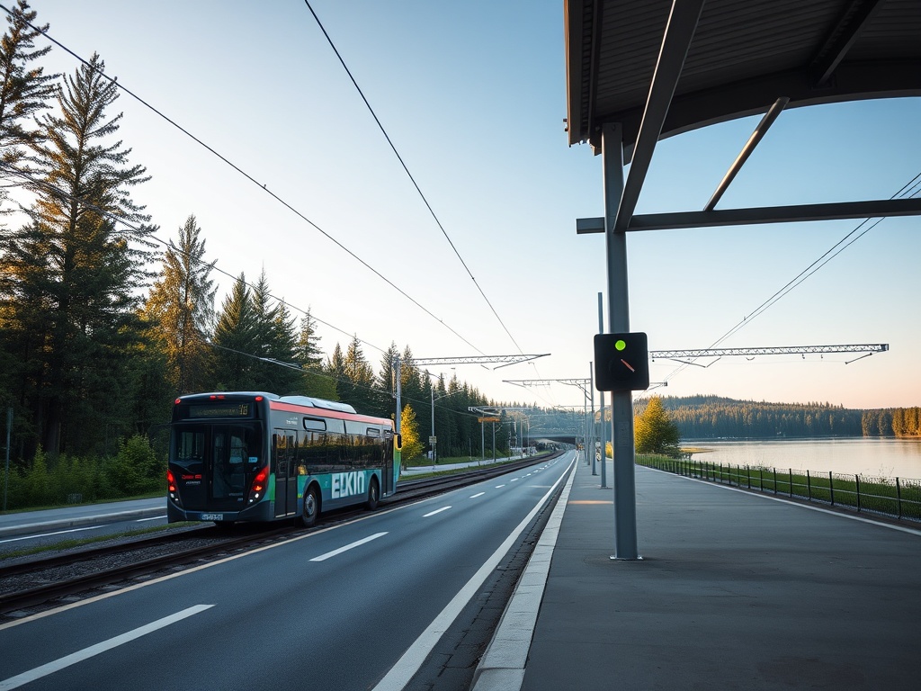 Rail Baltica Ełk-Białystok: wizualizacja nowoczesnej linii kolejowej łączącej Ełk z Białystokiem w ramach międzynarodowego projektu transportowego