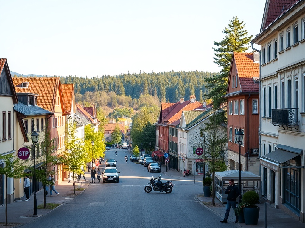 Mieszkańcy Ełku podczas uroczystości przekazywania życzeń wielkanocnych