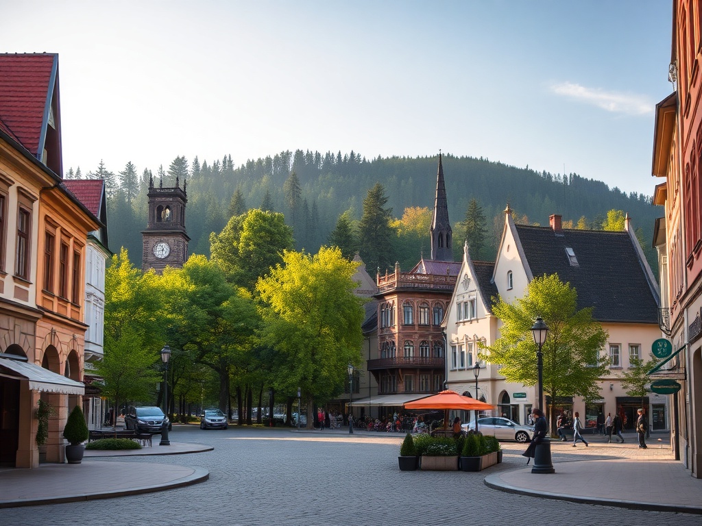 Mieszkańcy Ełku celebrujący Święta Wielkanocne, podkreślając tradycję i wspólnotę