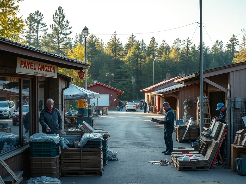 Wizualizacja lub zdjęcie przedstawiające przyszły wygląd odnowionego skweru przy Słowackiego w Ełku po rewitalizacji.